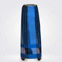 Handloom Lungi-Mid Blue Cool Blue Cotton 